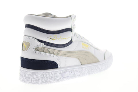Puma Ralph Sampson Mid OG 37071801 Mens White The Archive Sneakers Shoes