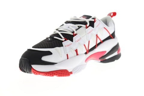 Puma LQD Cell Omega 37073402 Mens Black White Mesh Athletic Cross Training Shoes