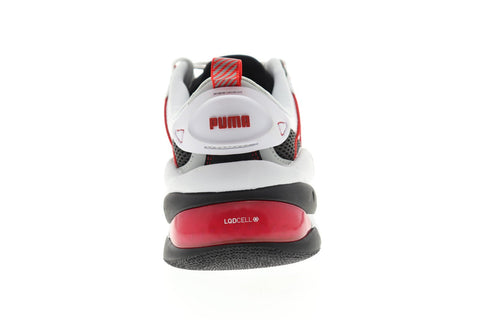 Puma LQD Cell Omega 37073402 Mens Black White Mesh Athletic Cross Training Shoes