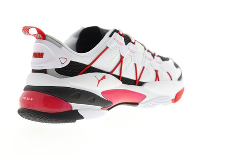 Puma LQD Cell Omega 37073402 Mens Black White Mesh Athletic Cross Training Shoes