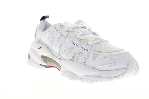 Puma LQD Cell Omega Density 37073602 Mens White Low Top Sneakers Shoes