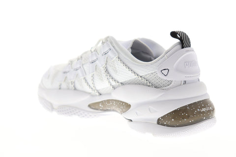 Puma LQD Cell Omega Density 37073602 Mens White Low Top Sneakers Shoes