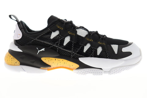 Puma LQD Cell Omega Density 37073603 Mens Black Low Top Sneakers Shoes