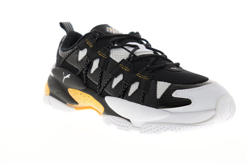 Puma LQD Cell Omega Density 37073603 Mens Black Low Top Sneakers Shoes