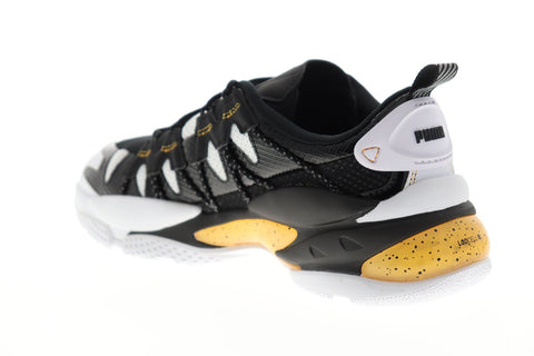Puma LQD Cell Omega Density 37073603 Mens Black Low Top Sneakers Shoes