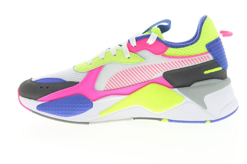 Puma RS-X Toys 37075017 Womens Pink Mesh Lace Up Sneakers Shoes