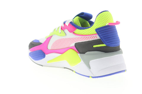 Puma RS-X Toys 37075017 Womens Pink Mesh Lace Up Sneakers Shoes