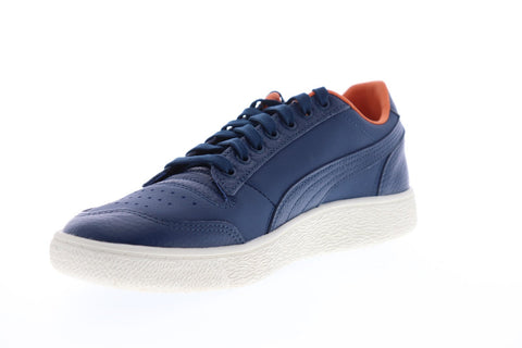 Puma Ralph Sampson LO Virginia 37084301 Mens Blue Low Top Sneakers Shoes