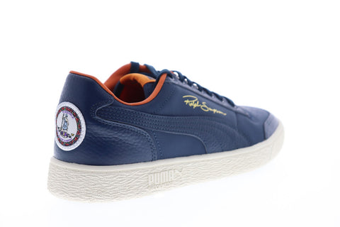 Puma Ralph Sampson LO Virginia 37084301 Mens Blue Lifestyle Sneakers Shoes