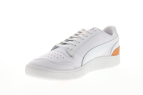 Puma Ralph Sampson LO 37084604 Mens White Leather Low Top Sneakers Shoes