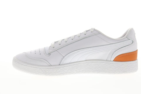 Puma Ralph Sampson LO 37084604 Mens White Leather Low Top Sneakers Shoes