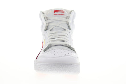 Puma Ralph Sampson Mid 37084715 Mens White Lifestyle Sneakers Shoes