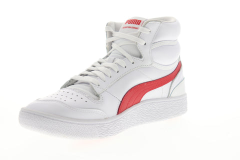 Puma Ralph Sampson Mid 37084715 Mens White Lifestyle Sneakers Shoes