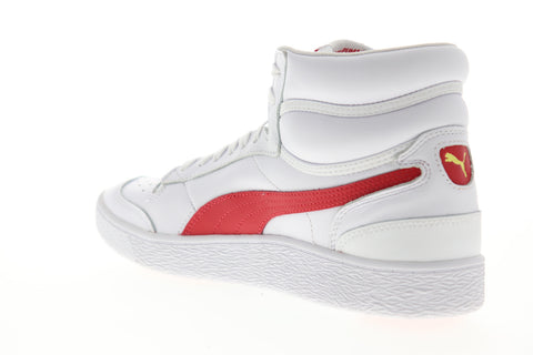 Puma Ralph Sampson Mid 37084715 Mens White Lifestyle Sneakers Shoes