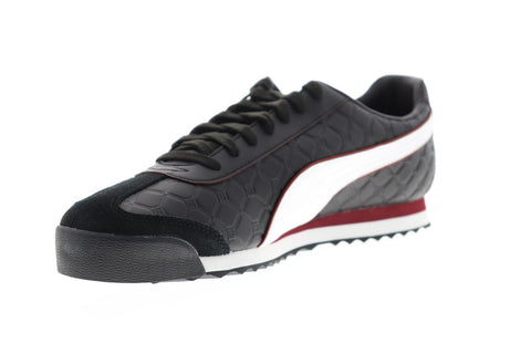 Puma Roma X The Godfather Louis 37089601 Mens Black Low Top Sneakers Shoes