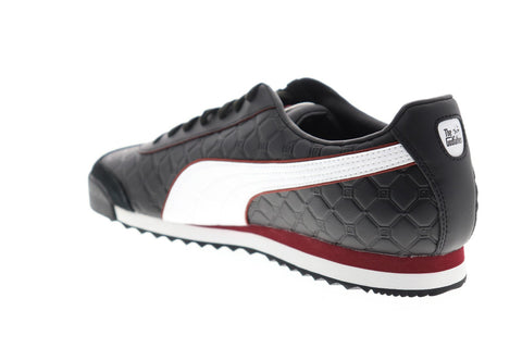 Puma Roma X The Godfather Louis 37089601 Mens Black Low Top Sneakers Shoes
