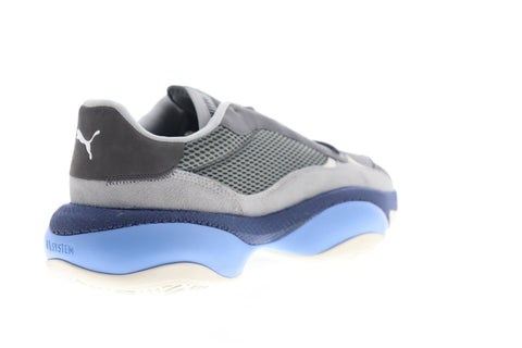 Puma Alteration Blitz 37093102 Mens Gray Mesh Lace Up Low Top Sneakers Shoes