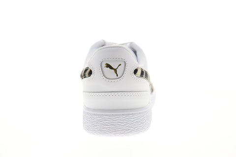 Puma Ralph Sampson LO Wild 37096501 Mens White Lace Up Lifestyle Sneakers Shoes