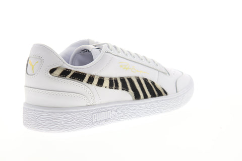 Puma Ralph Sampson LO Wild 37096501 Mens White Lace Up Lifestyle Sneakers Shoes