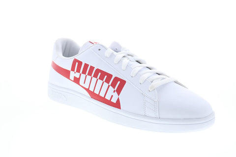 Puma Smash V2 Max 37113503 Mens White Synthetic Lifestyle Sneakers Shoes