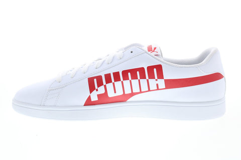 Puma Smash V2 Max 37113503 Mens White Synthetic Lifestyle Sneakers Shoes