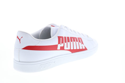 Puma Smash V2 Max 37113503 Mens White Synthetic Lifestyle Sneakers Shoes