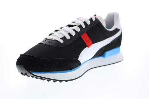 Puma Future Rider Play On 37114914 Mens Black Lifestyle Sneakers Shoes