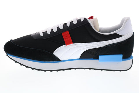 Puma Future Rider Play On 37114914 Mens Black Lifestyle Sneakers Shoes