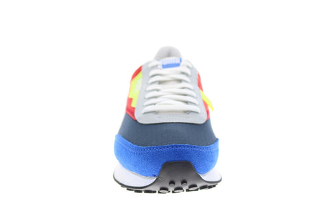 Puma Future Rider Play On 37114972 Mens Gray Suede Lifestyle Sneakers Shoes
