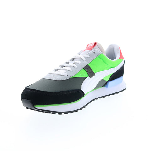 Puma Future Rider Play On 37114985 Mens Gray Lifestyle Sneakers Shoes