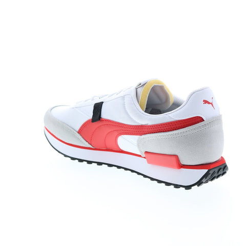 Puma Future Rider Play On 37114990 Mens White Lifestyle Sneakers Shoes