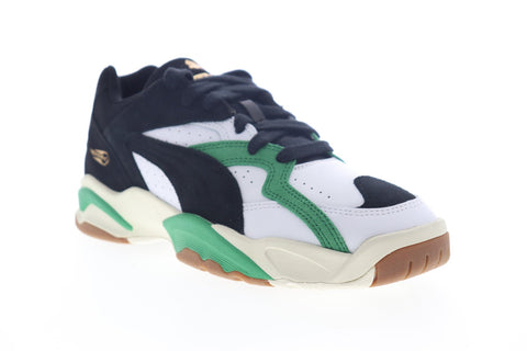 Puma Performer OG 37118001 Mens White Leather Low Top Sneakers Shoes