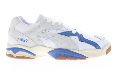 Puma Performer OG 37118002 Mens White Leather Low Top Sneakers Shoes