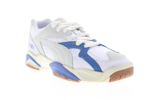 Puma Performer OG 37118002 Mens White Leather Low Top Sneakers Shoes