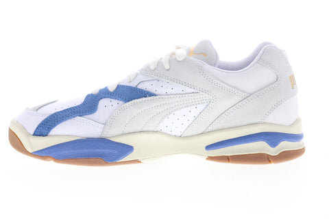 Puma Performer OG 37118002 Mens White Leather Low Top Sneakers Shoes