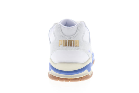 Puma Performer OG 37118002 Mens White Leather Low Top Sneakers Shoes