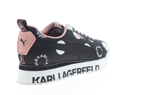 Puma Roma Amor Polkadot Karl Lagerfeld Womens Black Lifestyle Sneakers Shoes