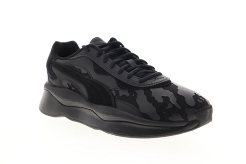 Puma RS-Pure The Hundreds 37138101 Mens Black Low Top Lace Up Sneakers Shoes