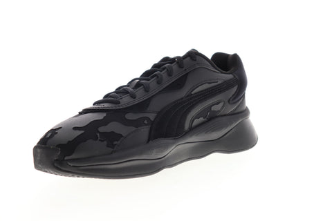 Puma RS-Pure The Hundreds 37138101 Mens Black Low Top Lace Up Sneakers Shoes