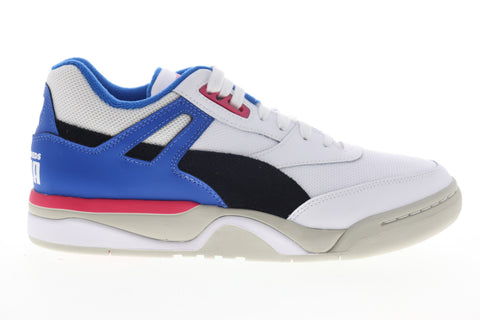 Puma Palace Guard The Hundreds 37138201 Mens White Leather Sneakers Shoes