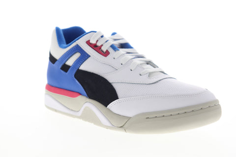 Puma Palace Guard The Hundreds 37138201 Mens White Leather Sneakers Shoes