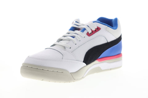 Puma Palace Guard The Hundreds 37138201 Mens White Leather Sneakers Shoes
