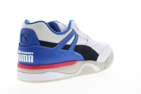 Puma Palace Guard The Hundreds 37138201 Mens White Leather Sneakers Shoes
