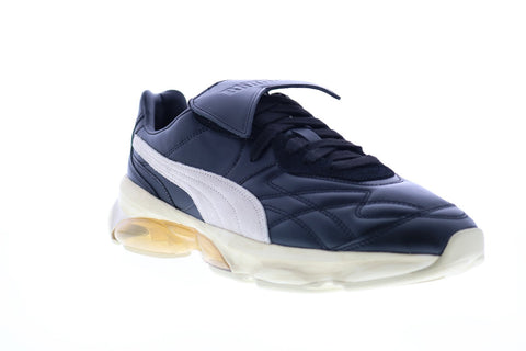 Puma Cell King Rhude 37138901 Mens Black Leather Collaborations & Limited Sneakers Shoes