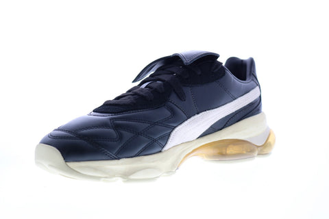 Puma Cell King Rhude 37138901 Mens Black Leather Collaborations & Limited Sneakers Shoes