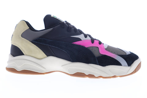 Puma Performer Rhude 37139101 Mens Gray Suede Lace Up Sneakers Shoes