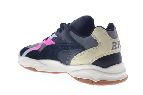 Puma Performer Rhude 37139101 Mens Gray Suede Lace Up Sneakers Shoes