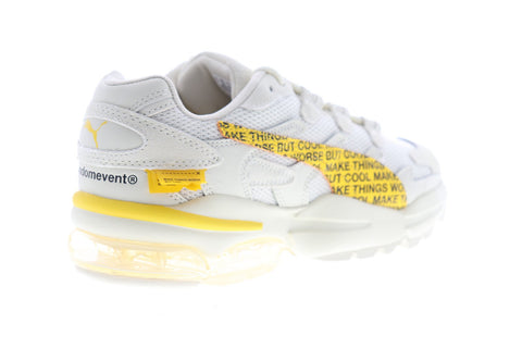 Puma Cell Alien Randomevent 37140201 Mens White Canvas Low Top Sneakers Shoes