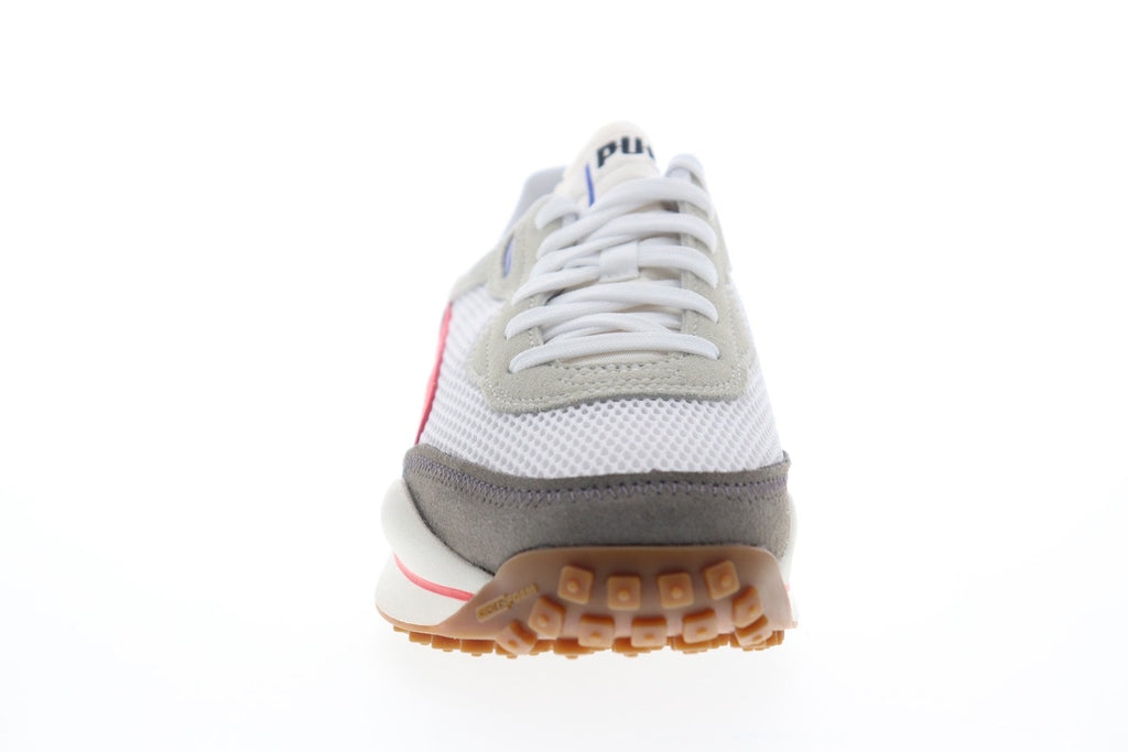 Puma Style Rider Stream On 37152704 Mens White Mesh Lifestyle Sneakers ...