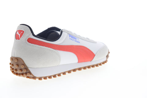 Puma Fast Rider Source 37160102 Mens White Low Top Lifestyle Sneakers Shoes